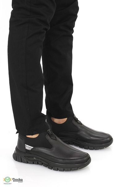 MARCOMEN Men's Genuine Leather Orthopedic Laceless Seasonal Shoes Mr25/Cs20289