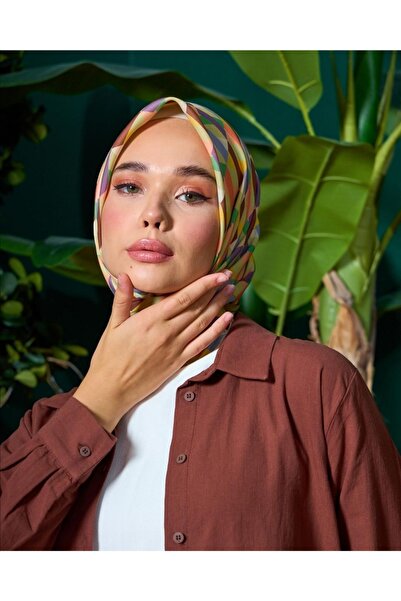 İpekhan Νέα τάση μοτίβο βαμβακερό κασκόλ βισκόζης