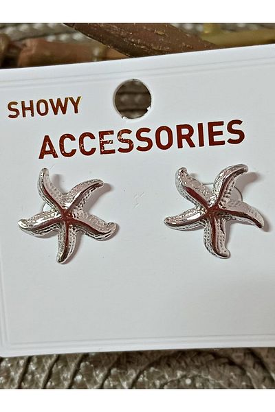 mos&more Starfish Design Small Women's Earrings
