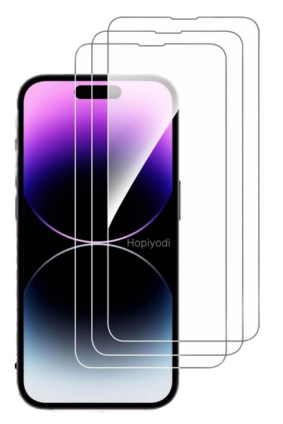 Lopard 3 Adet iPhone 16 Pro Max Nano Ekran Koruyucu Kılıf Dostu Micro Temperli Kırılmaz Cam Ince Esnek