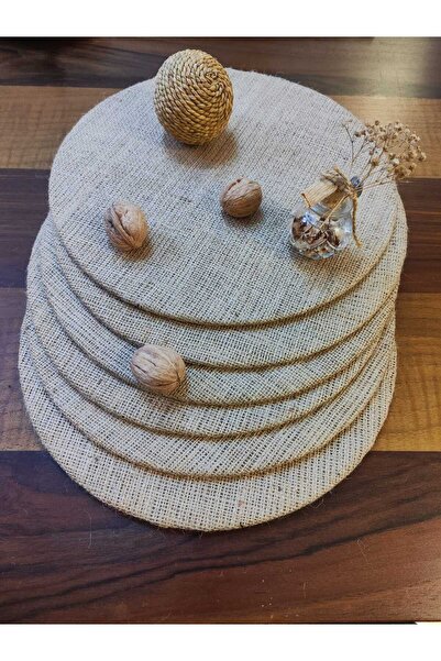 ZEYHOME DESIGN Jüt Kumaş Lastikli Supla Takımı