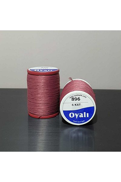 OYALI 6 Layers of Rayon Yarn Color Code:896 Burgundy