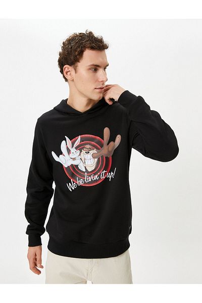 Koton Looney Tunes φούτερ με κουκούλα με άδεια χρήσης