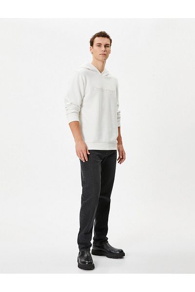 Koton Republic Embroidered Hooded Sweatshirt 100th Anniversary Special