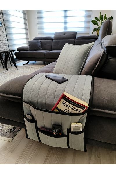 ByDekor Design Armchair Sofa Bed Edge Control Tablet Book Phone Organizer