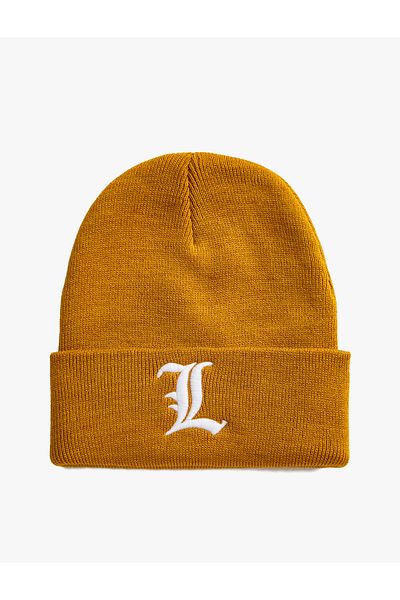 Koton Letter Embroidered Beret