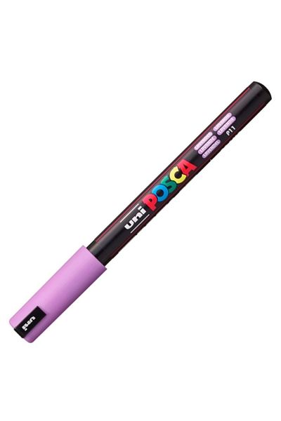 UNİ-BALL 0.7 Lavender Uni Posca Water Based Poster Marker - Pc-1Mr