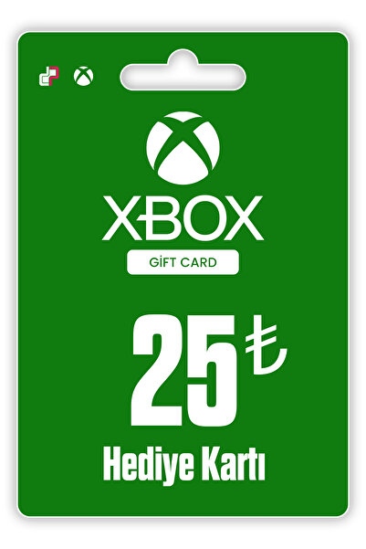 xbox 25 Tl Hediye Kartı