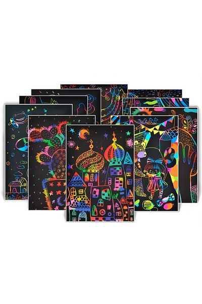 Modellino Dimensiune A5 30x14cm - Curcubeu magic, caiet cu stilou spiralat - copertă albastră