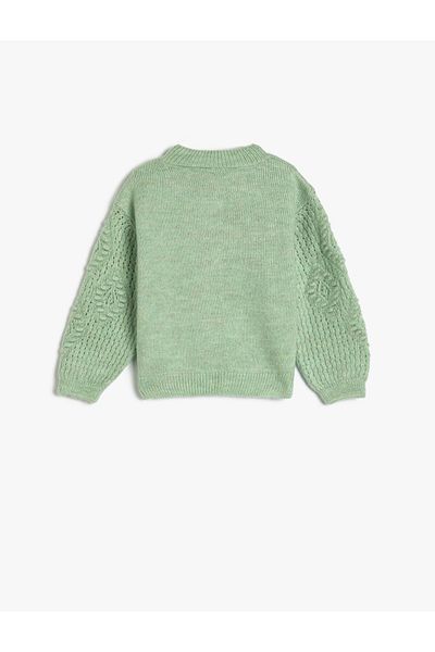 Koton Knitwear Cardigan Buttoned Round Collar