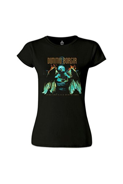Lord T-Shirt Dimmu بورجيري - تيشيرت نسائي أسود من Dimensions