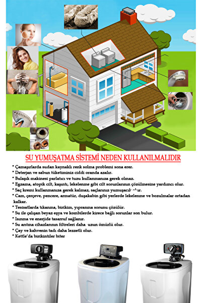 Aqualine Swan Maxi Kabinet Otomatik Su Yumuşatma, Kireç Arıtma Cihazı-canature