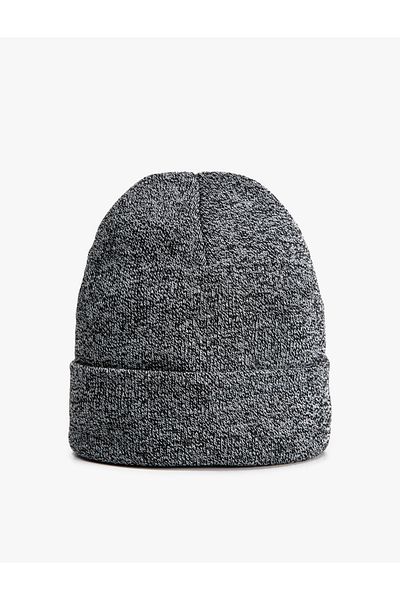 Koton Basic Knitted Beret with Fold Detail, Wrapped