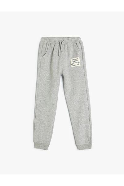 Koton Βασικό παντελόνι Jogger με τσέπες με κορδόνια