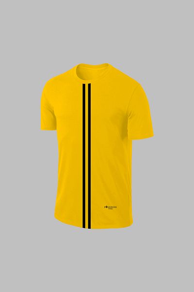POSEIDON STORM Мъжки комплект от тениска и шорти Dri-Fit, големи размери, жълт - без щампа, удобен (4XL-10X)