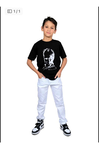 NOBLE STORE 23 Απριλίου Παιδικό μπλουζάκι με στάμπα και παντελόνι για παράστα...