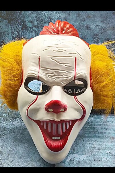 Giraffe Halloween Party Maske Palyanço Cadılar Bayramı Korku Maskesi Latex An...