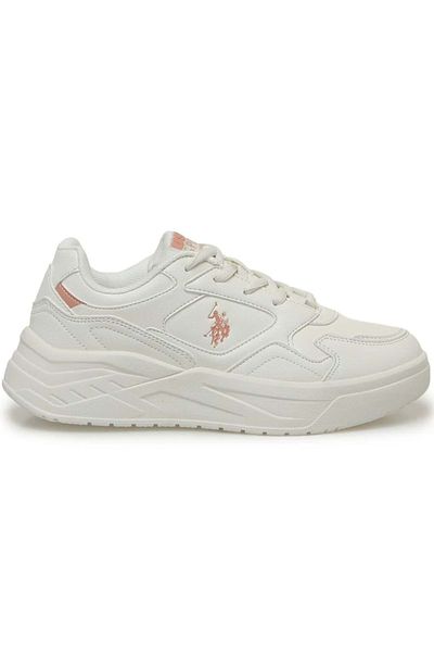 U.S. Polo Assn. U.S. Polo Assn Martha Unisex Sneaker - Beige Sports Shoes