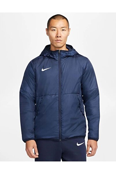 Nike CW6157 Nk Thrm Rpl Park20 Fall Jacket İçi Polarlı Erkek Günlük Mont MAVİ