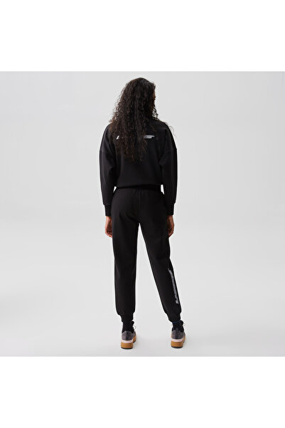 Lacoste Kadın Slim Fit Baskılı Siyah Eşofman Altı