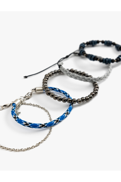 Koton Bileklik Seti 5'li Boncuklu Çok Renkli