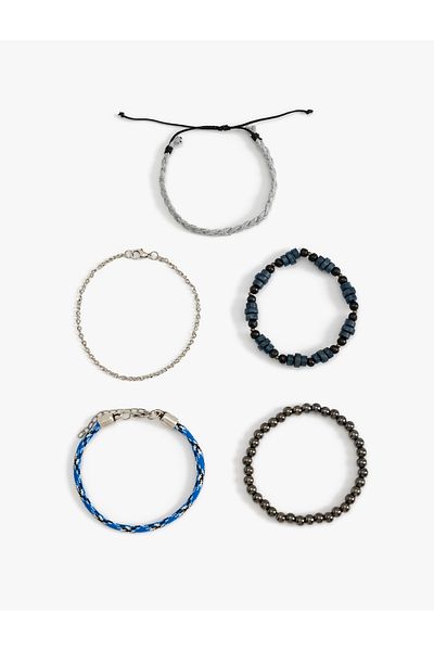 Koton Set of 5 Colorful Beaded Bracelets