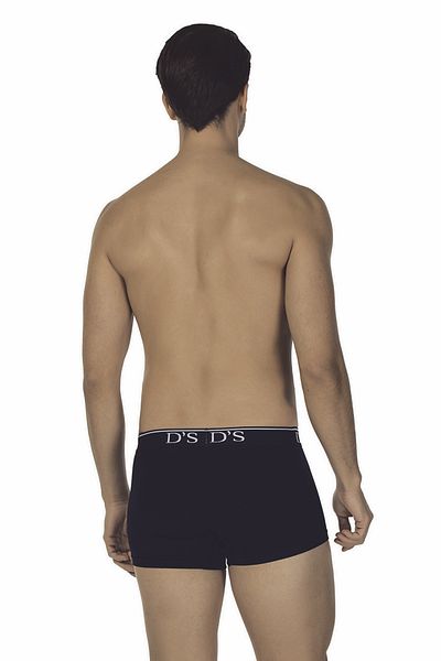 D'S Damat Μοντέρνο Boxer 3 συσκευασιών Μαύρο-μαύρο-γκρι