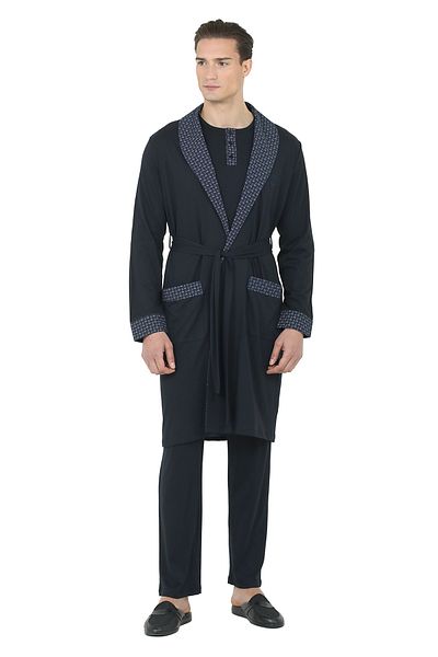 Damat DS Groom Rob Set 4 Pieces Set DARK BLUE