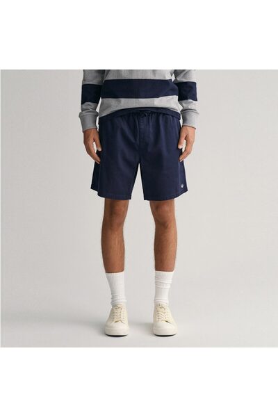 Gant Erkek Lacivert Regular Fit Şort