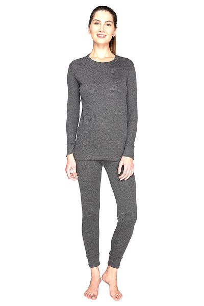 THERMOFORM Σετ εσωρούχων Artica Unisex Anthracite Thermal