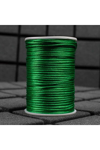 Mg Aksesuar خيط فلوش 2 مم لون أخضر عشبي 1 بكرة
