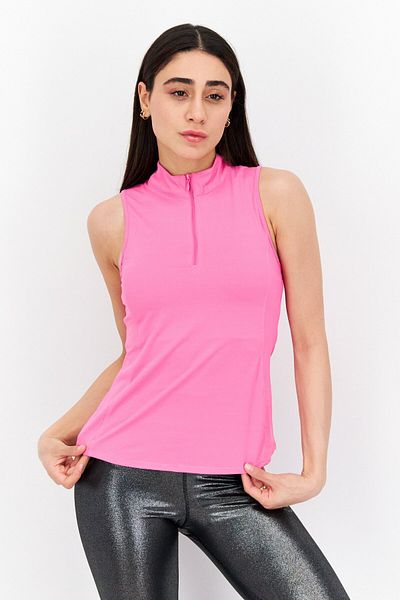 Gottex Women Sportswear Fit Sleeveless Running Top, Pink