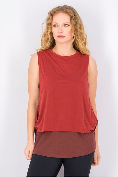 Tchibo Women Sportswear Fit Training Top, Brown