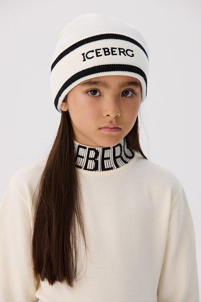 Iceberg Εκρού μπερέ για κορίτσια BG Store