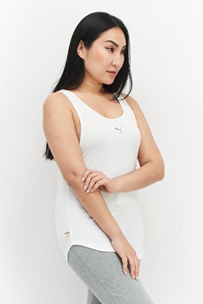 Puma Women Sportswear Fit Sleeveless Training Tank Top, White