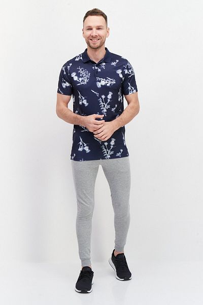 Puma Men Sportswear Fit Outdoor Polo Shirt, Navy Blue