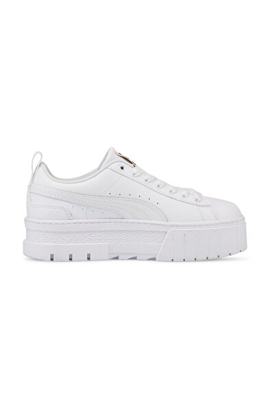 Puma Tenisky Mayze Lth Jr, bílé, unisex