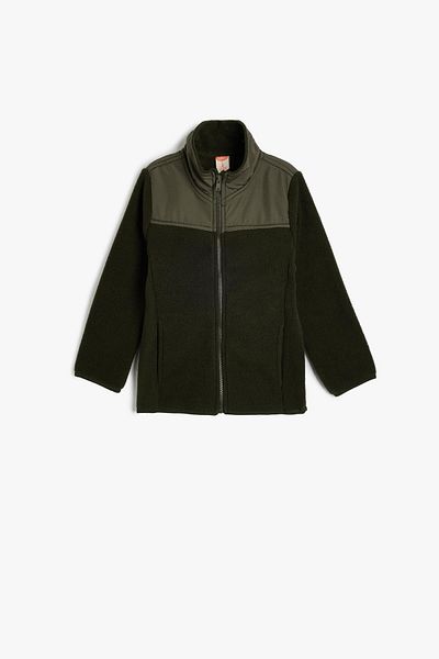 Koton Khaki mikina pro chlapečka 5Wmb10016Tk