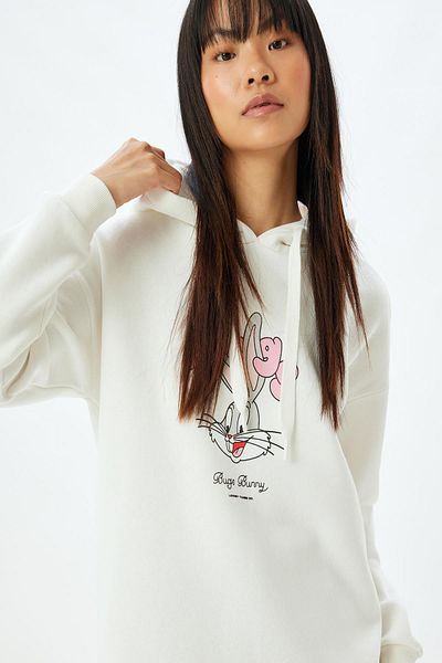 Koton Young Ecru Sweatshirt - 5Wal10609Ik