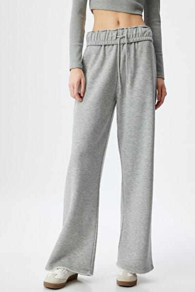 Koton Gri Kadın Eşofman Altı 5WAK30054EK