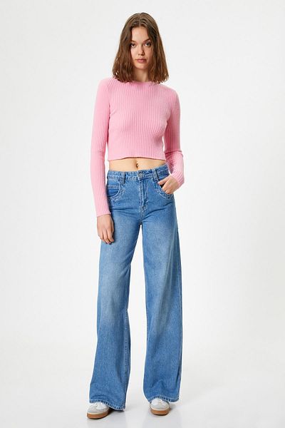 Koton Young Pink Sweater - 5Wal90019Ht