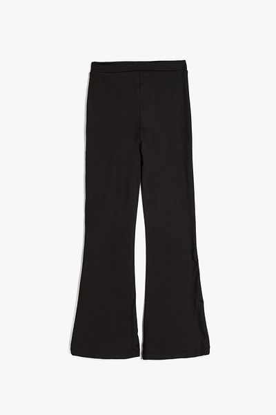 Koton Black Girl's Trousers 5Wkg40185Ak