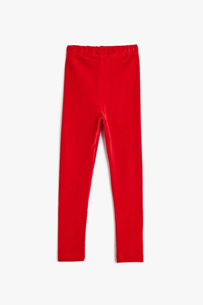 Koton Piros leggings lányoknak - 5WKG40033AK