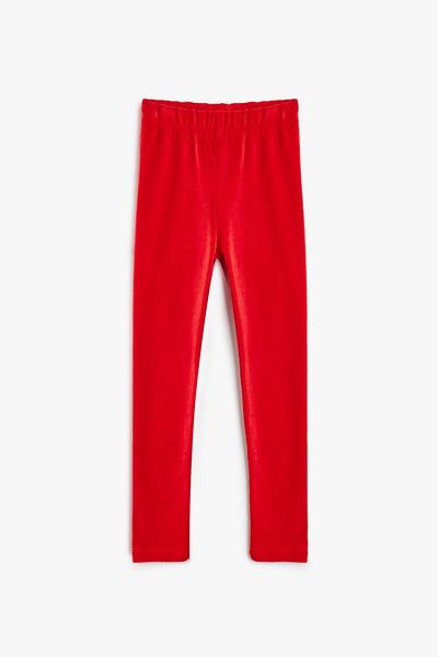 Koton Piros leggings lányoknak - 5WKG40033AK