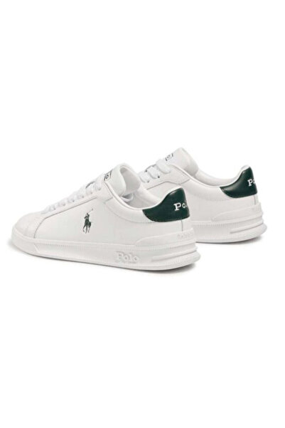 Polo Ralph Lauren Heritage Court Weiß/College Grün Pp Sneakers