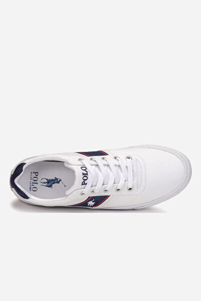 Polo Ralph Lauren Hanford Low Top Lace Weiß/Marineblau Sneakers