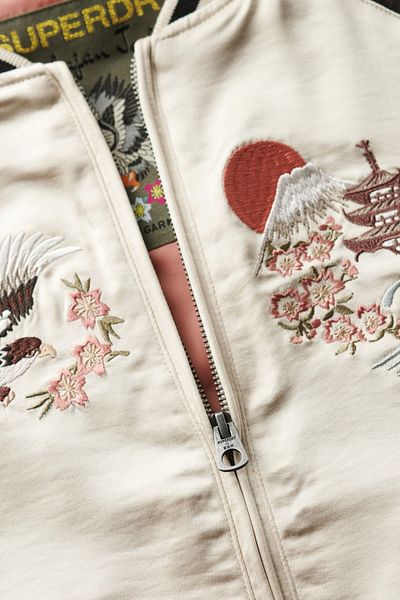 SUPERDRY SUIKAJAN EMBROIDERED BOMBER