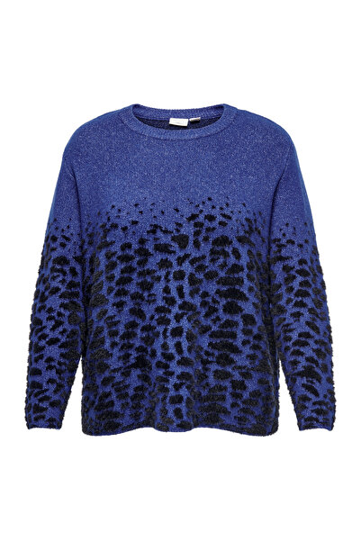 Only Carmakoma CARANNI LS ONECK JQ KNT Модельна тканина