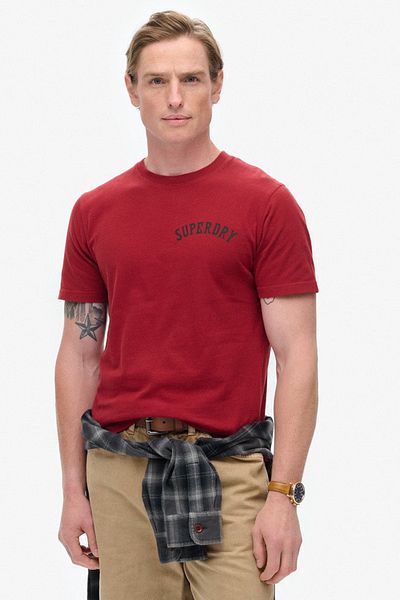 SUPERDRY TATTOO GRAPHIC T SHIRT
