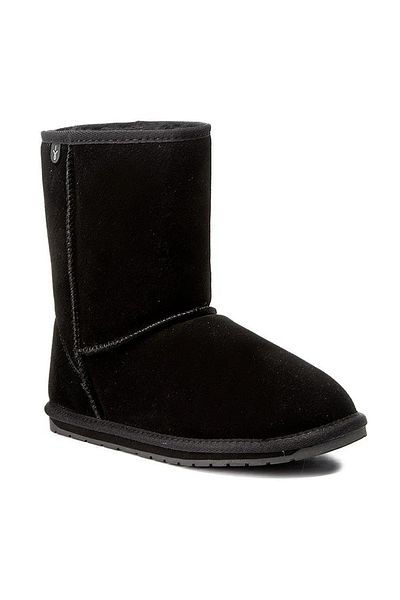EMU Australia Black Ankle Boots for Kids